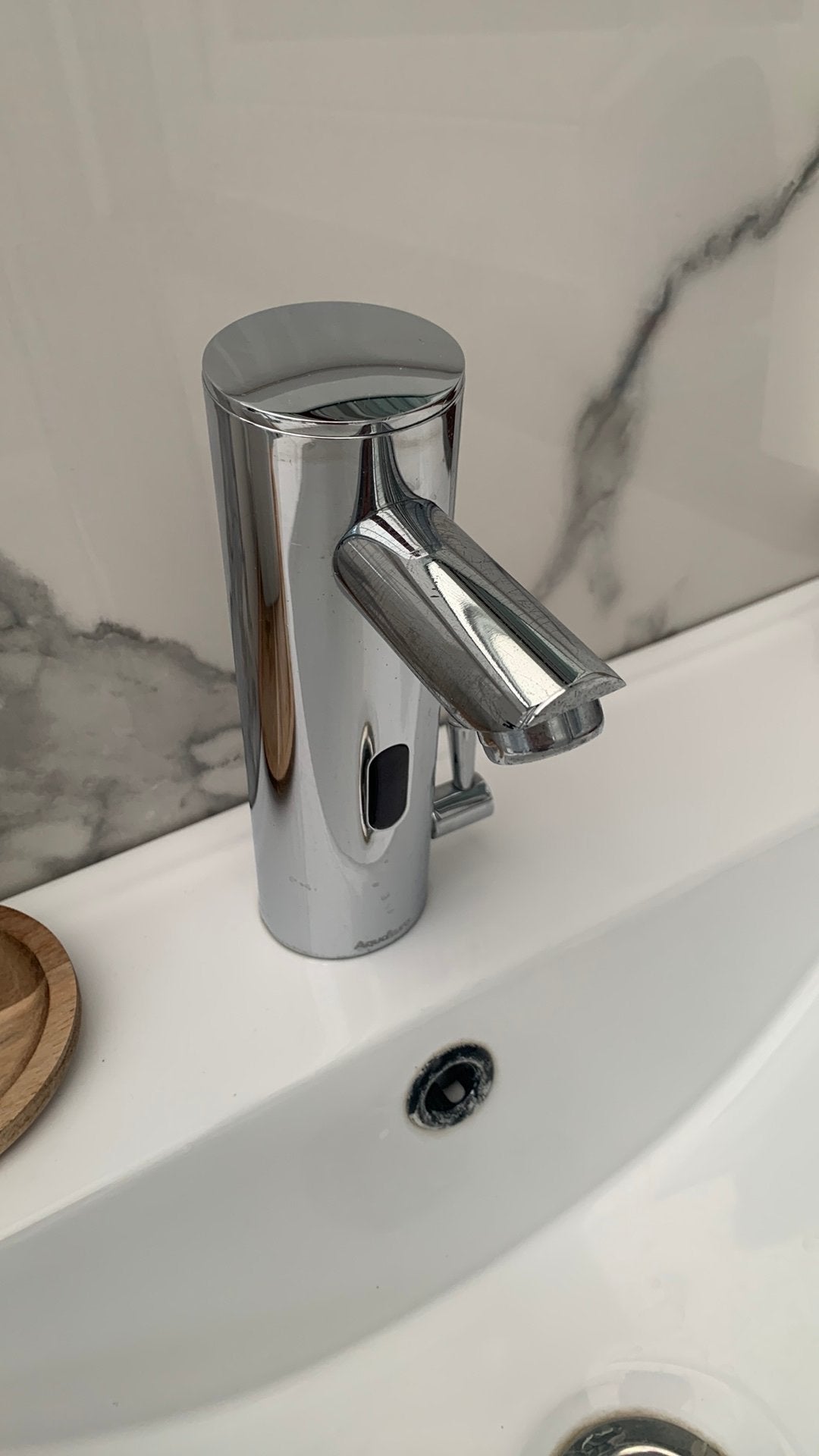 Kraan met sensor koud en warm water besparend, Ophalen of Verzenden, Zo goed als nieuw, Kraan