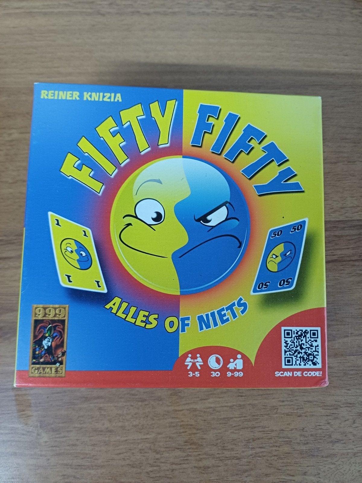 999 games Alles of niets, Drie of vier spelers, Ophalen of Verzenden, Zo goed als nieuw, 999 Games