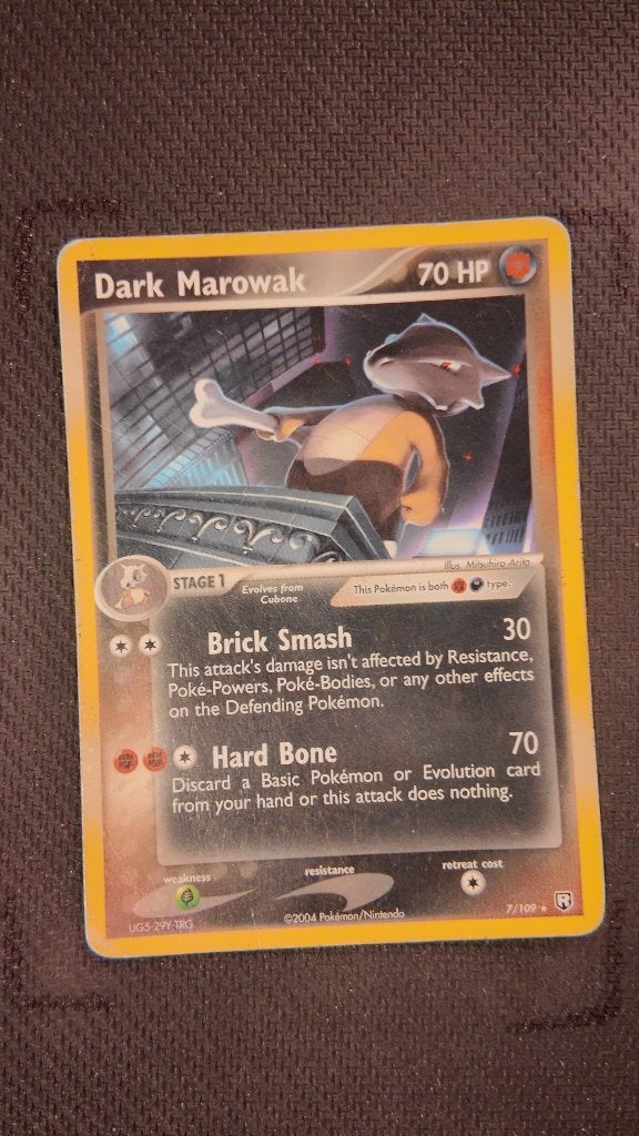 Dark Marowak 3 7 Team Rocket Returns | Pokemon kaart, Ophalen, Zo goed als nieuw, Losse kaart, Foil