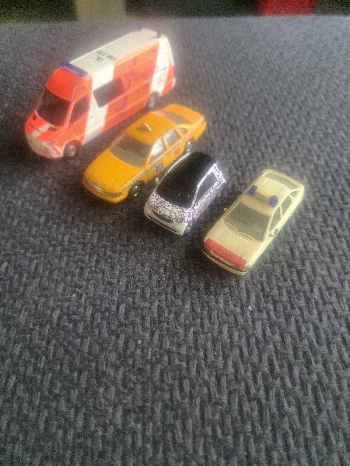 4x busch model 1:87, Overige merken, Gebruikt, West germany, Ophalen of Verzenden