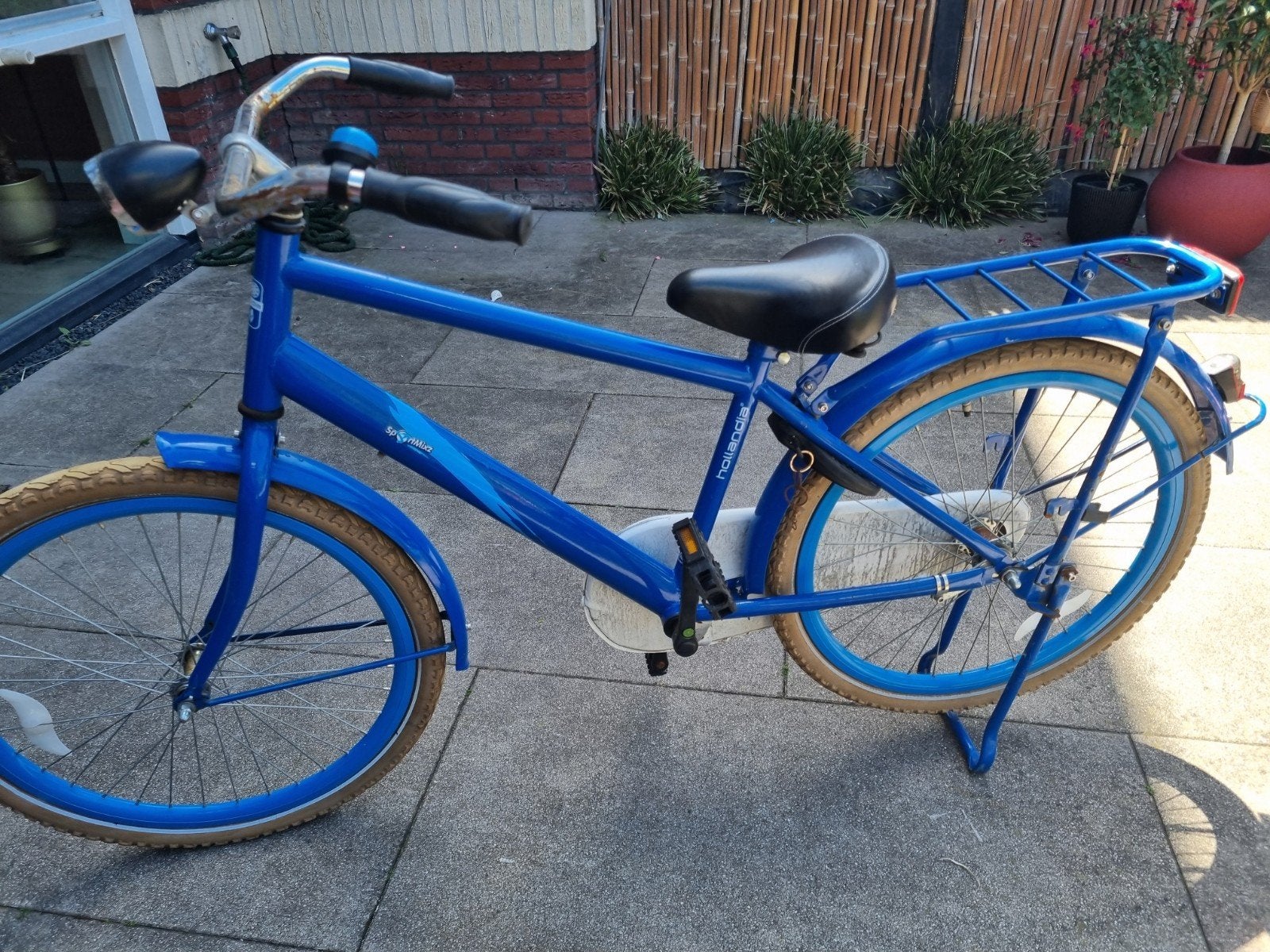 Goede gebruikte fiets met verlichting, Ophalen, Gebruikt, Terugtraprem, Batavus