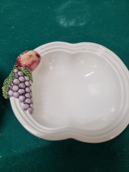 -	Fruitschaaltje dipinto a mano, Ophalen of Verzenden, 'T Olde Gre-j, Info@toldegrej.nl, Endepoelstraat 20f Didam