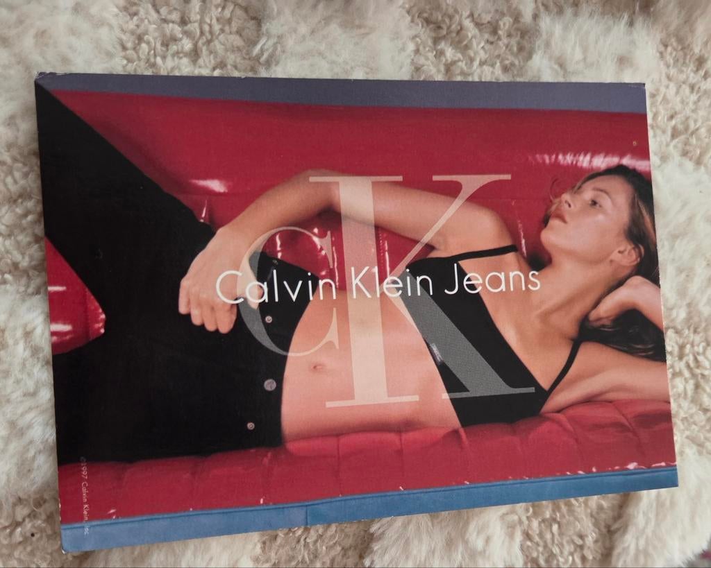 Calvin Klein Jeans - Kate Moss, Verzenden, 1980 tot heden, Ongelopen, Sterren en Beroemdheden