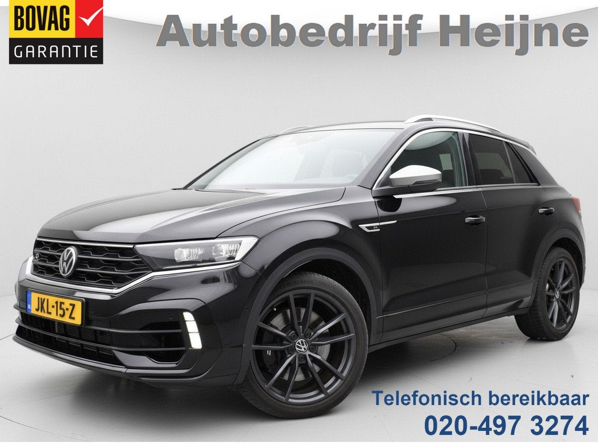 Volkswagen T-Roc R 2.0 TSI 300PK DSG 4MOTION R-SPORT LEDER/C, Auto's, Volkswagen, 12 maanden, Gebruikt, 4 cilinders, 1481 kg
