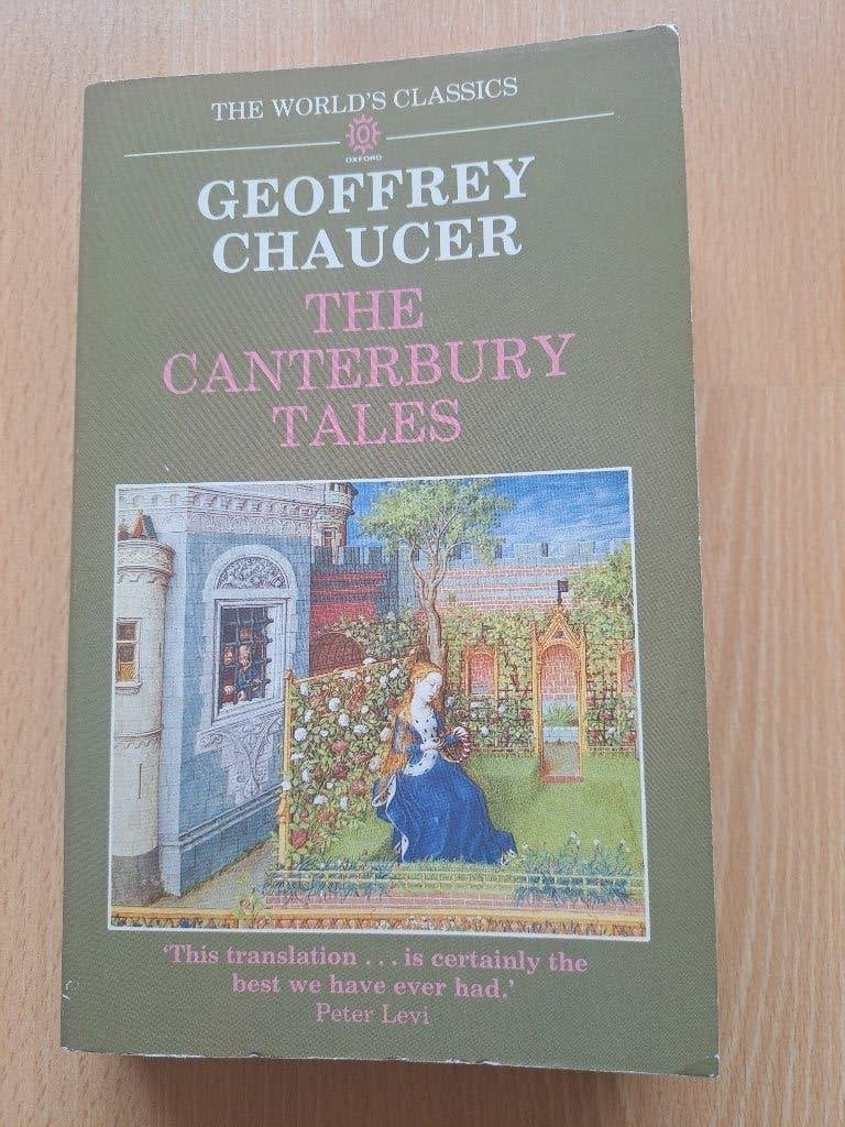 Canterbury Tales, Gelezen, Europa overig, Ophalen of Verzenden, Geoffrey Chaucer