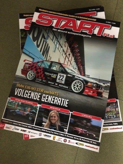Start 84 tijdschriften race / rally autosport , in nieuwstaa, Boeken, Ophalen of Verzenden, Zo goed als nieuw, Algemeen