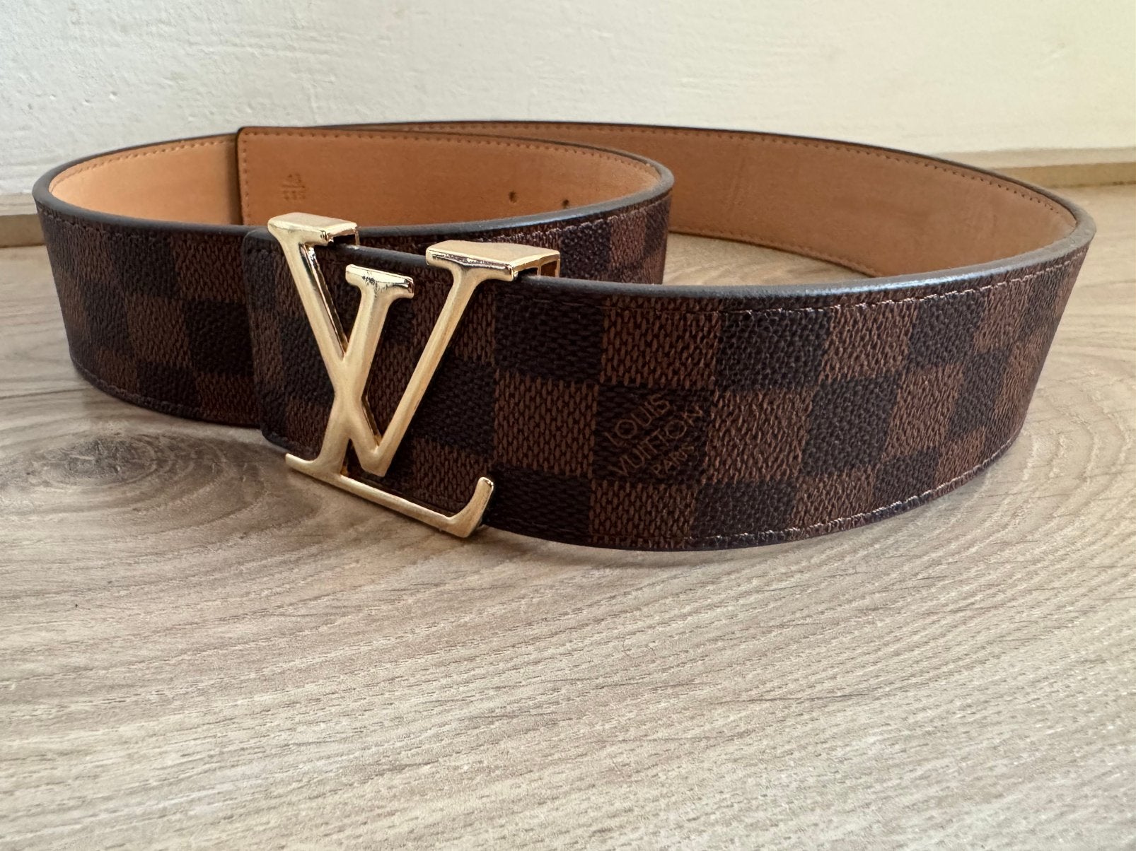Riem heren leer binnenkant, Ophalen of Verzenden, Zo goed als nieuw, Zwart, 100 cm of meer