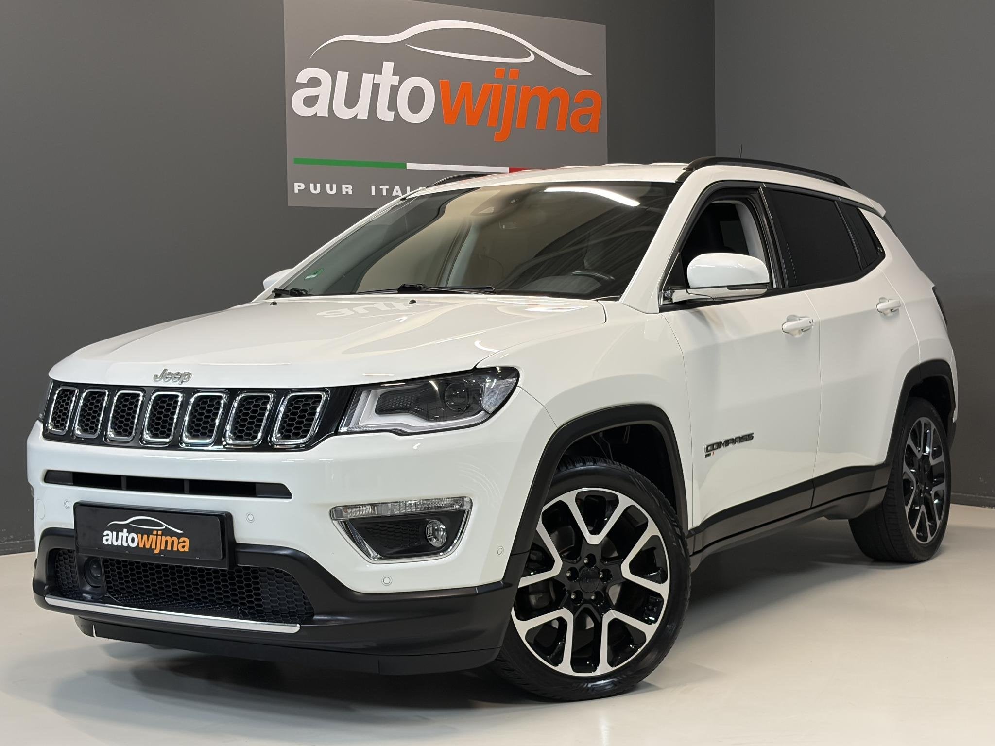 Jeep Compass 1.3 T 150pk Limited Automaat 19Inch L.M.V., Alp, Auto's, Jeep, Stof, Zwart, 4 cilinders, 150 pk