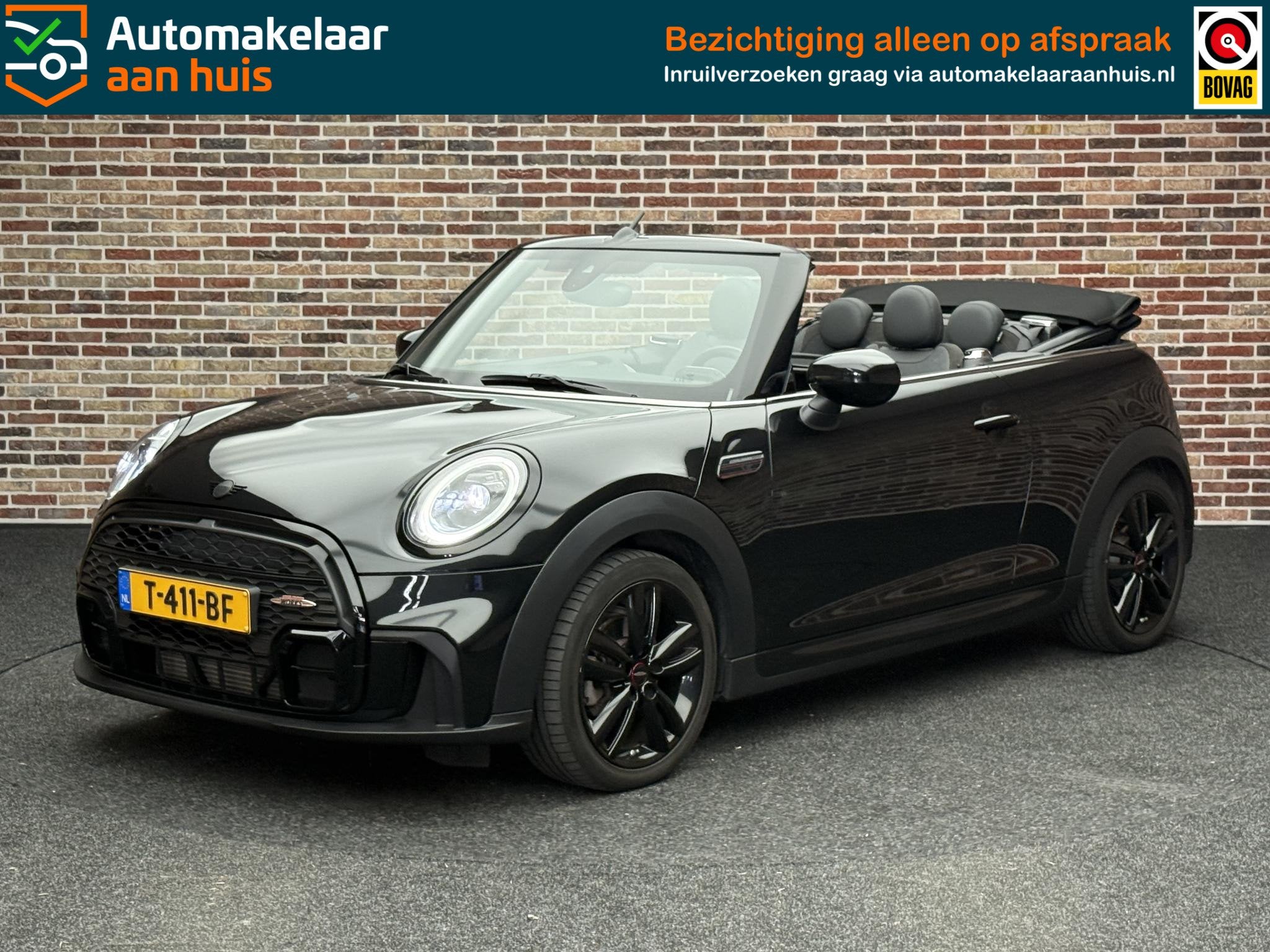 MINI Cabrio 1.5 Cooper John Cooper Works, Auto's, Mini, 136 pk, Euro 6, Cabriolet, 4 stoelen