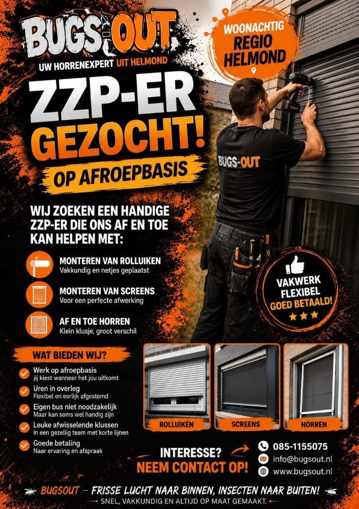 zzp werk, Vacatures, Tot en met 24 uur, LBO / VMBO, Vanaf 1 jaar, Overige vormen