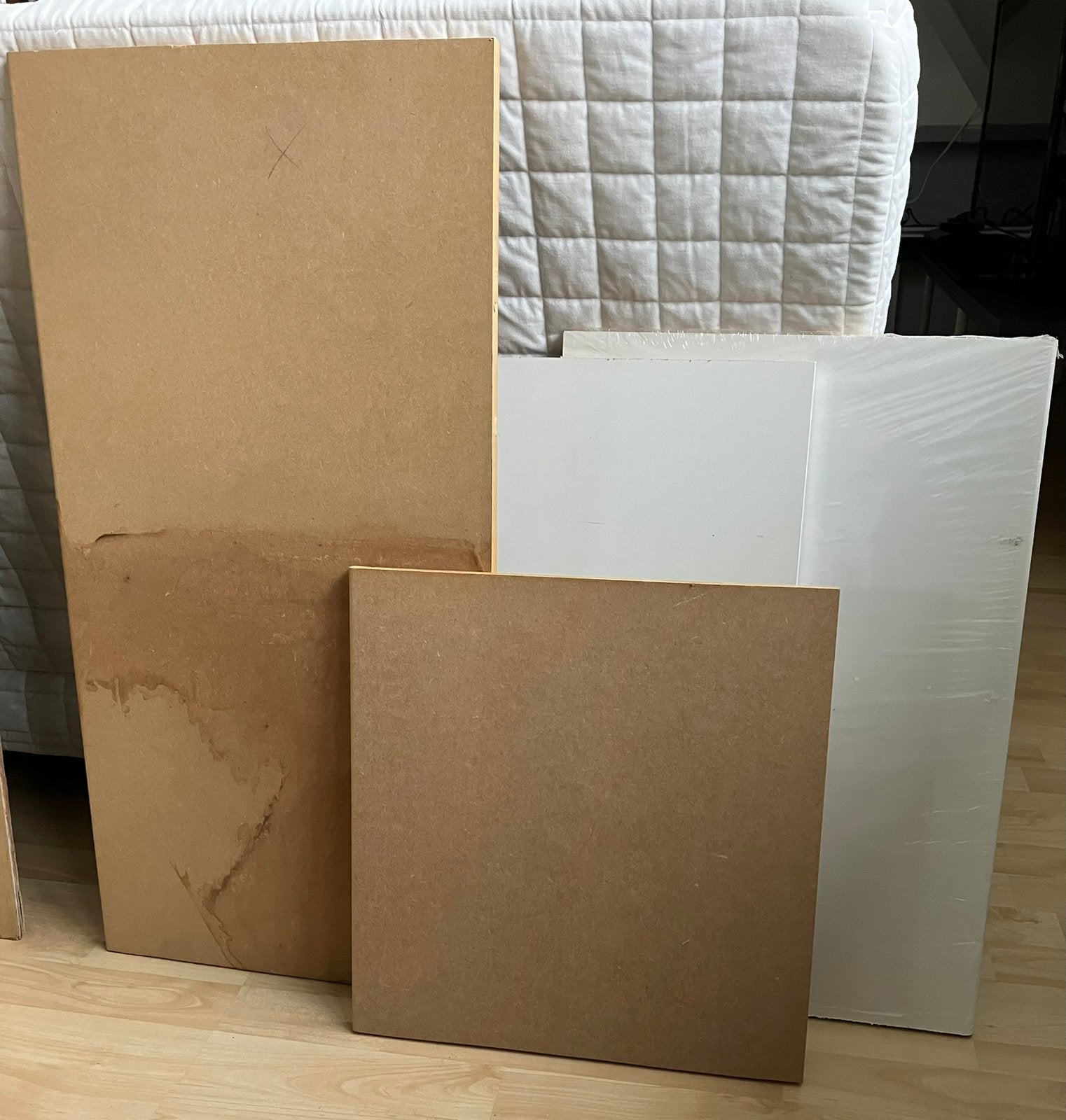 CanDo mdf vensterbank 40 cm diep, Doe-het-zelf en Verbouw, Ophalen, Zo goed als nieuw