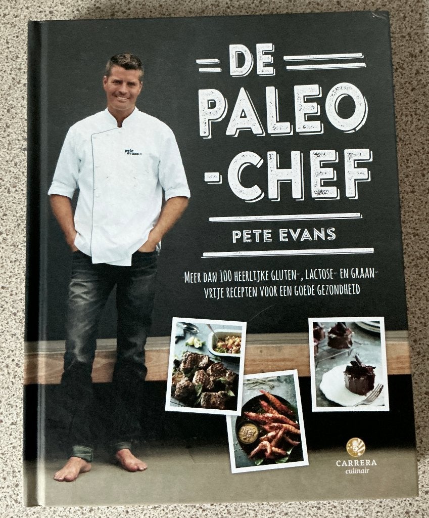 De Paleo Chef - Pete Evans, Ophalen of Verzenden, Zo goed als nieuw, Pete Evans, Gezond koken