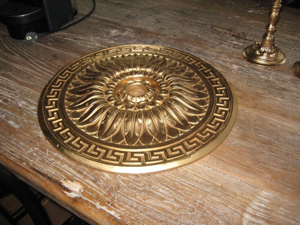 Gipsen Rozet, Ophalen