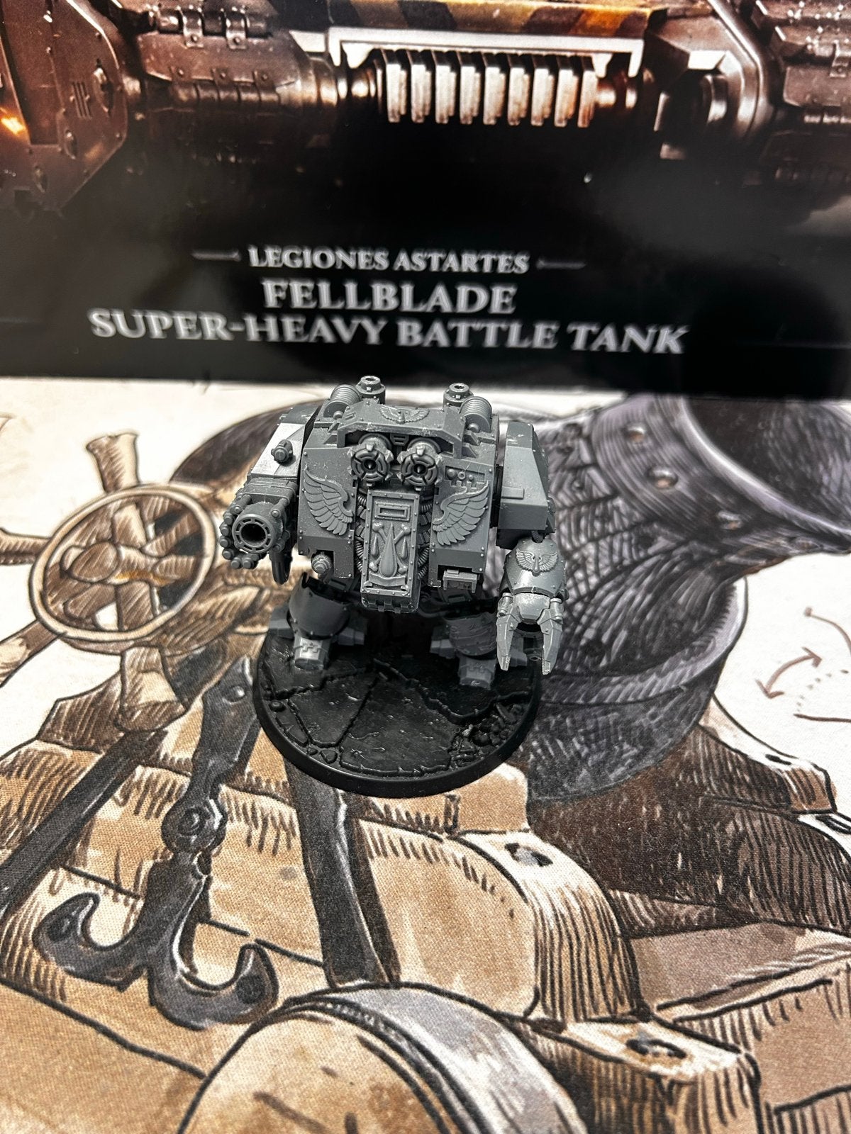 Zeldzame Blood Angels Furioso Dreadnought Warhammer 40K, Ophalen of Verzenden, Zo goed als nieuw, Warhammer 40000, Figuurtje(s)