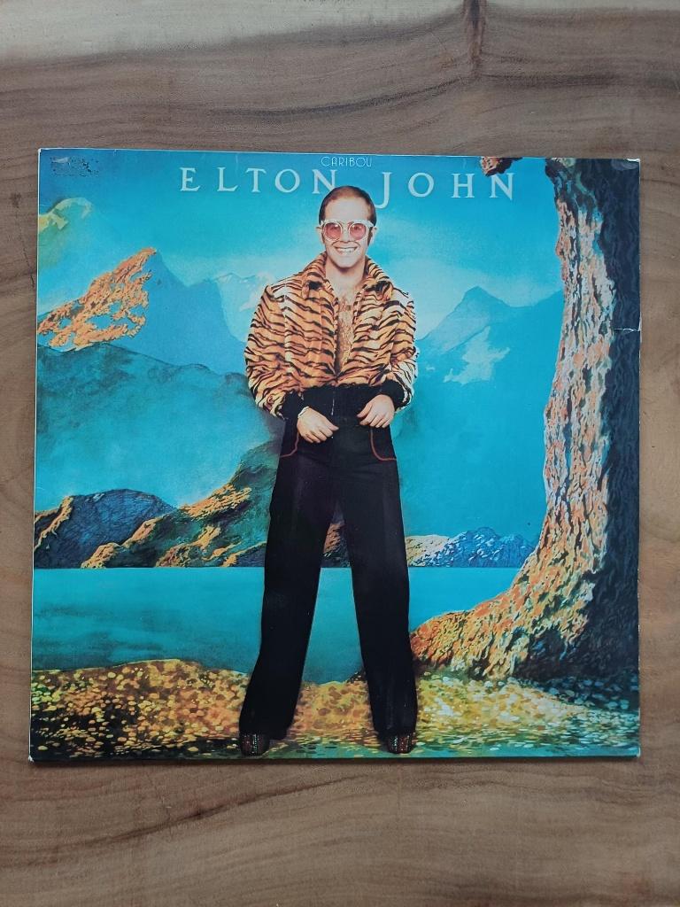 Elton John - Caribou - Vinyl, Cd's en Dvd's, Ophalen of Verzenden, Gebruikt, 12 inch, Poprock