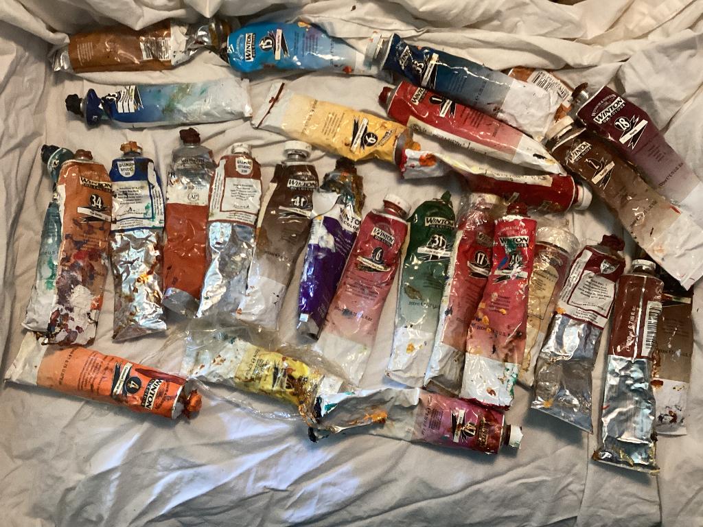 OLIEVERF WINSOR & NEWTON / LUKAS 28 TUBES 200 ML, Hobby en Vrije tijd, Schilderen, Ophalen of Verzenden, Nieuw, Olieverf