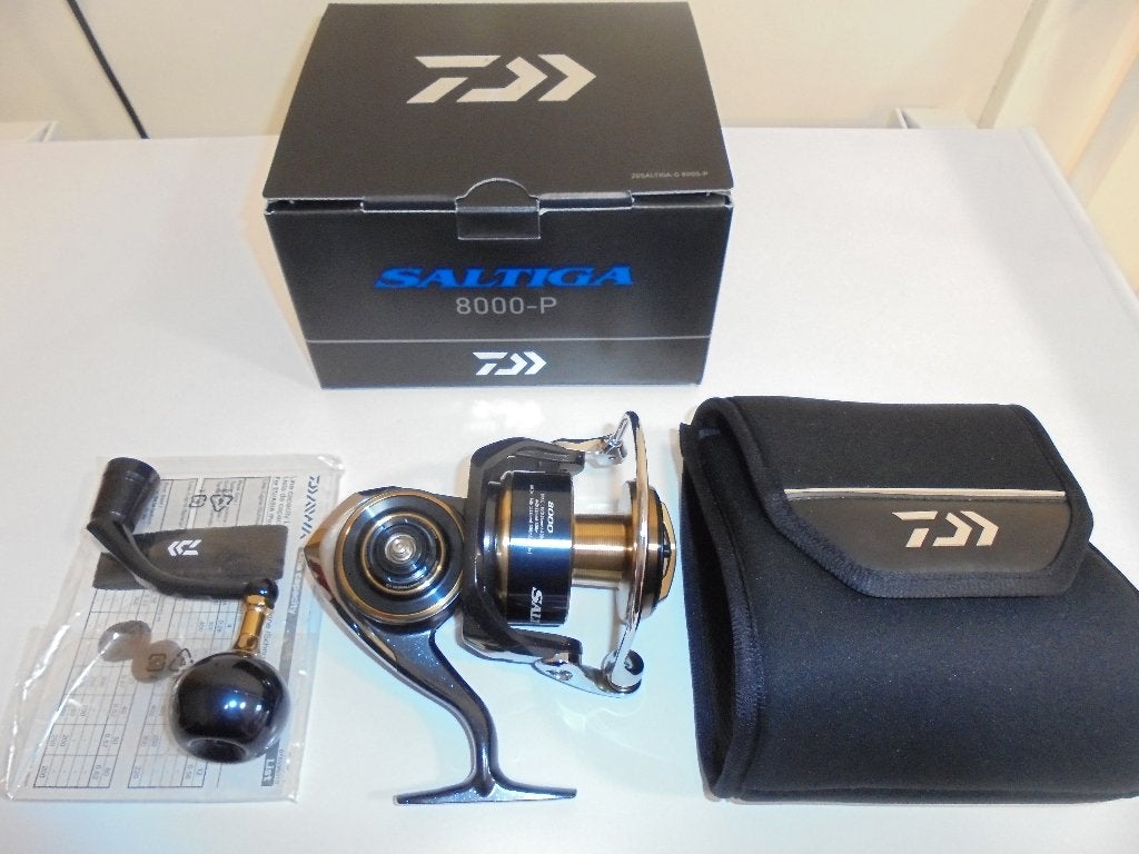 Daiwa Saltiga 8000P Big Game Molen Nieuw Made in Japan., Watersport en Boten, Ophalen of Verzenden, Nieuw, Molen