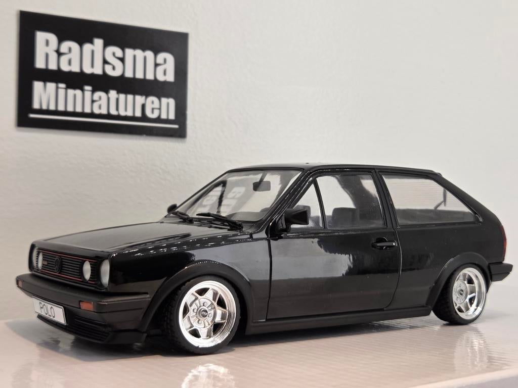 Volkswagen Polo 86C MK2 - verlaagd + Ats classic 1:18 MCG, Hobby en Vrije tijd, Modelauto's | 1:18, ModelCarGroup, Auto, Nieuw