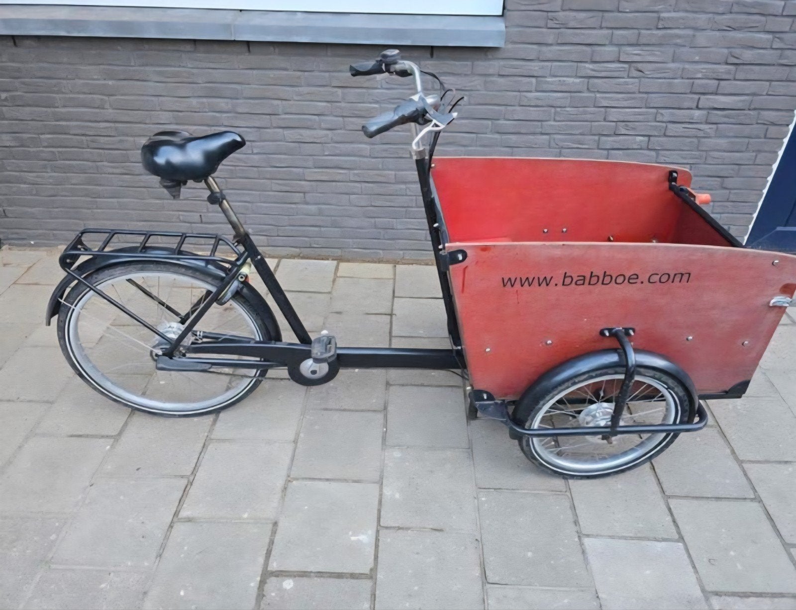 Babboe bakfiets, Fietsen en Brommers, Fietsen | Bakfietsen, Ophalen, Gebruikt, Overige merken