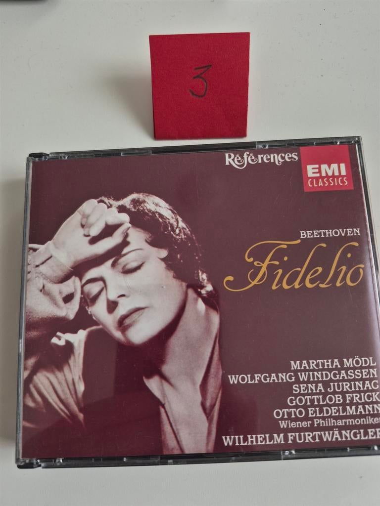Beethoven: Fidelio - EMI Classics CD (Wilhelm Furtwängler), Ophalen of Verzenden, Romantiek, Gebruikt, Opera of Operette