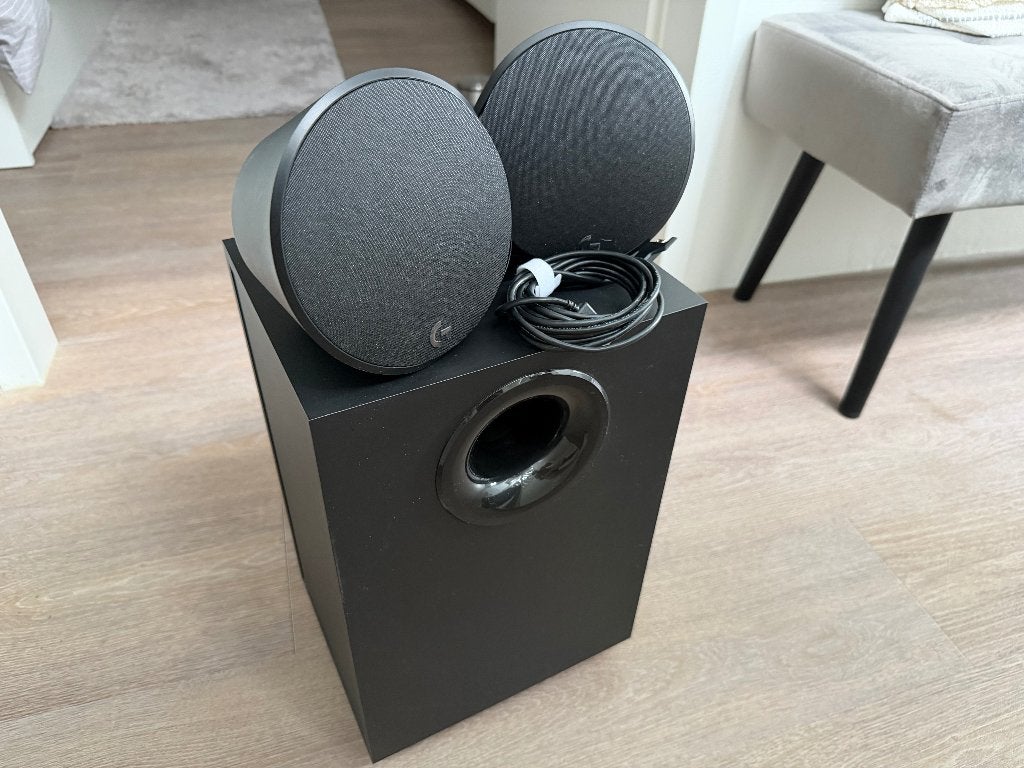Logitech G560 LIGHTSYNC Gaming Speakers, Computers en Software, Pc speakers, Ophalen of Verzenden, Gebruikt, Audiokanaal 2.1, Logitech G