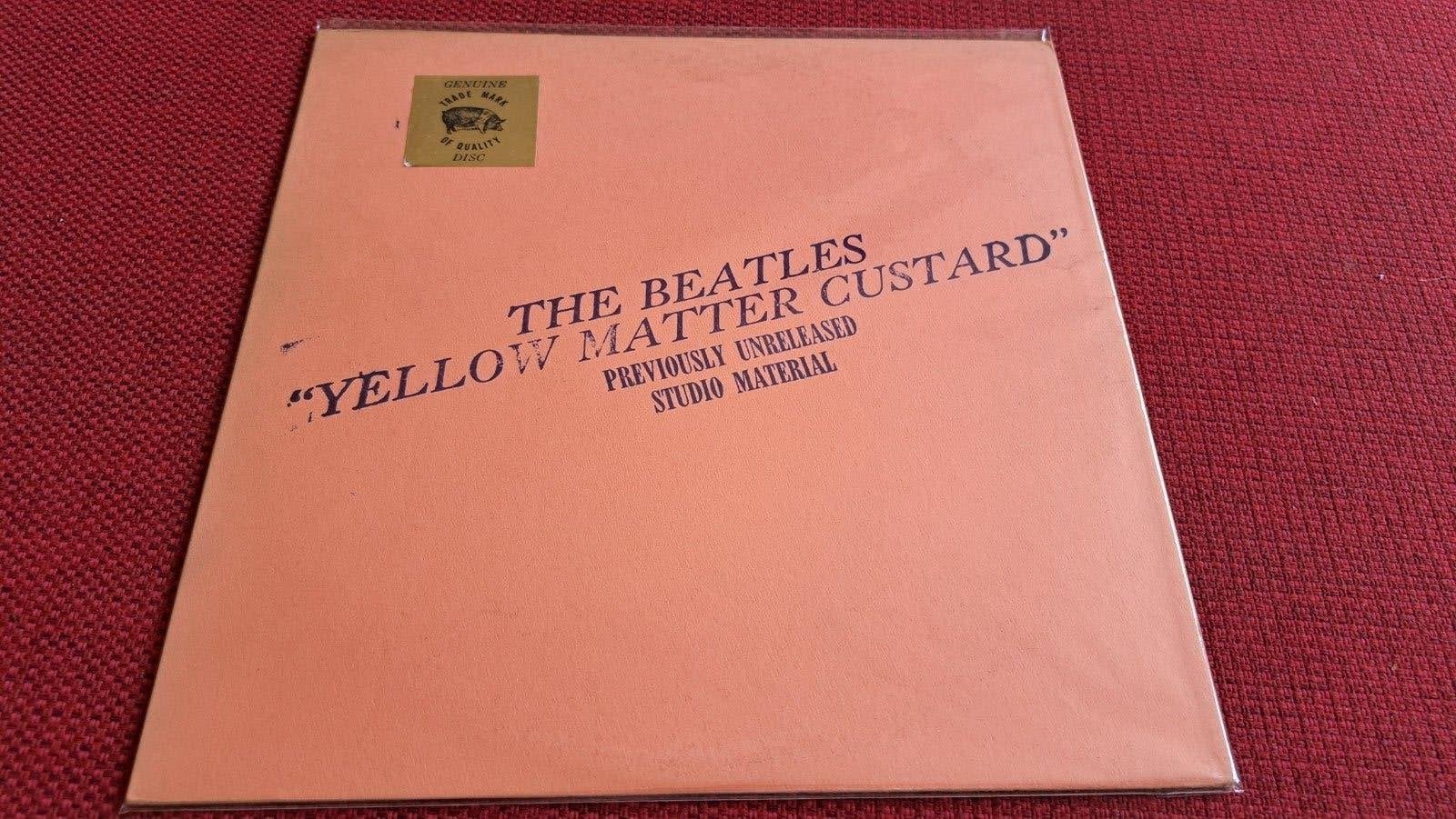 Beatles Yellow matter custard Swinging Pig lp groen vinyl, Ophalen of Verzenden, LP