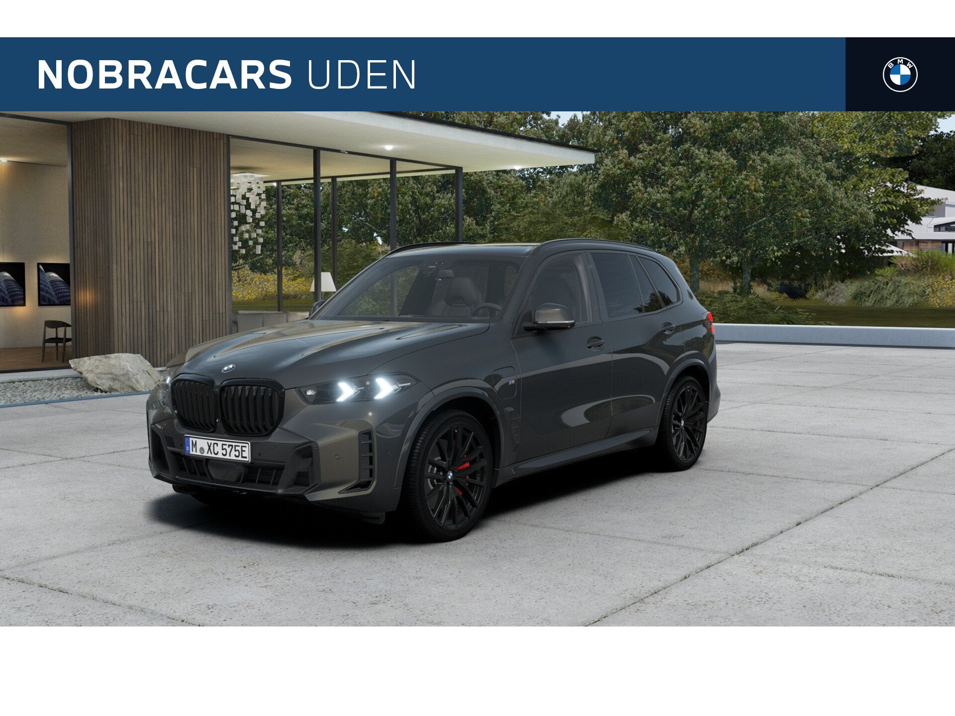 BMW X5 xDrive50e M Sport Automaat / Panoramadak Sky Lounge /, Auto's, BMW, Automaat, 2395 kg, Leder, Bedrijf