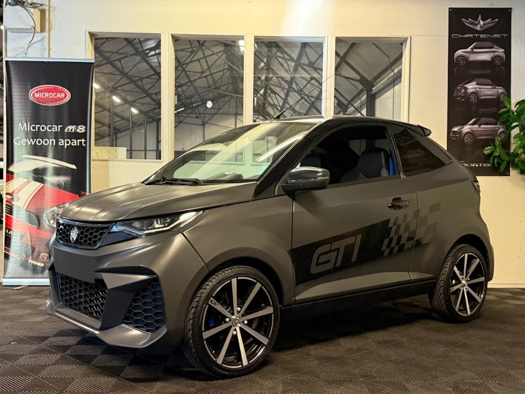 Aixam Brommobiel Coupé GTi 2024 Matt Grey Microcar 45KM, Diversen, Overige merken, Gebruikt, Ophalen of Verzenden, 16 km/u of meer