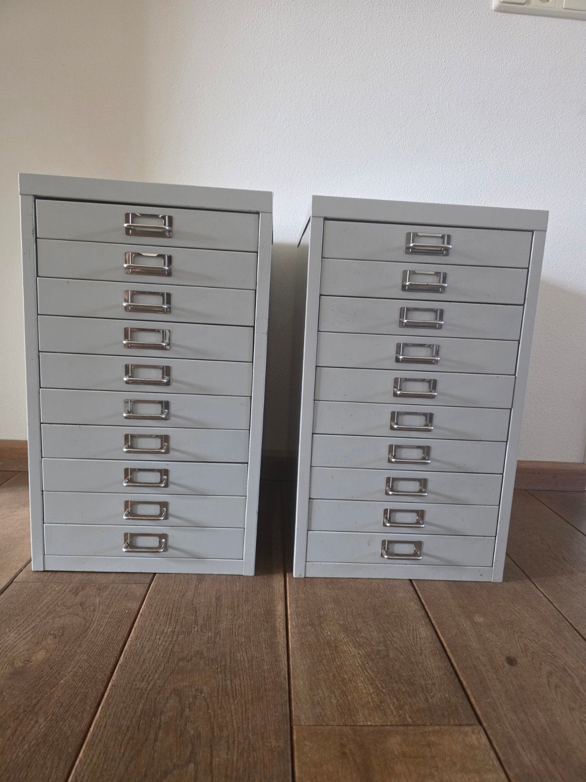 Bisley A3 Archief Ladenkasten - 10 Laden per Kast., Ophalen, Minder dan 50 cm, Gebruikt, 5 laden of meer