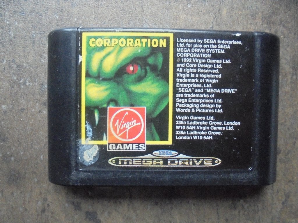 Corporation voor Sega Mega Drive (zie foto's), Avontuur en Actie, Gebruikt, 1 speler, Ophalen of Verzenden