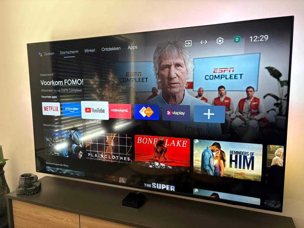 Grote Philips UHD Smart tv, 75 inch, 75PUS8007, 3x ambilight, Ophalen, Philips, LED, Zo goed als nieuw
