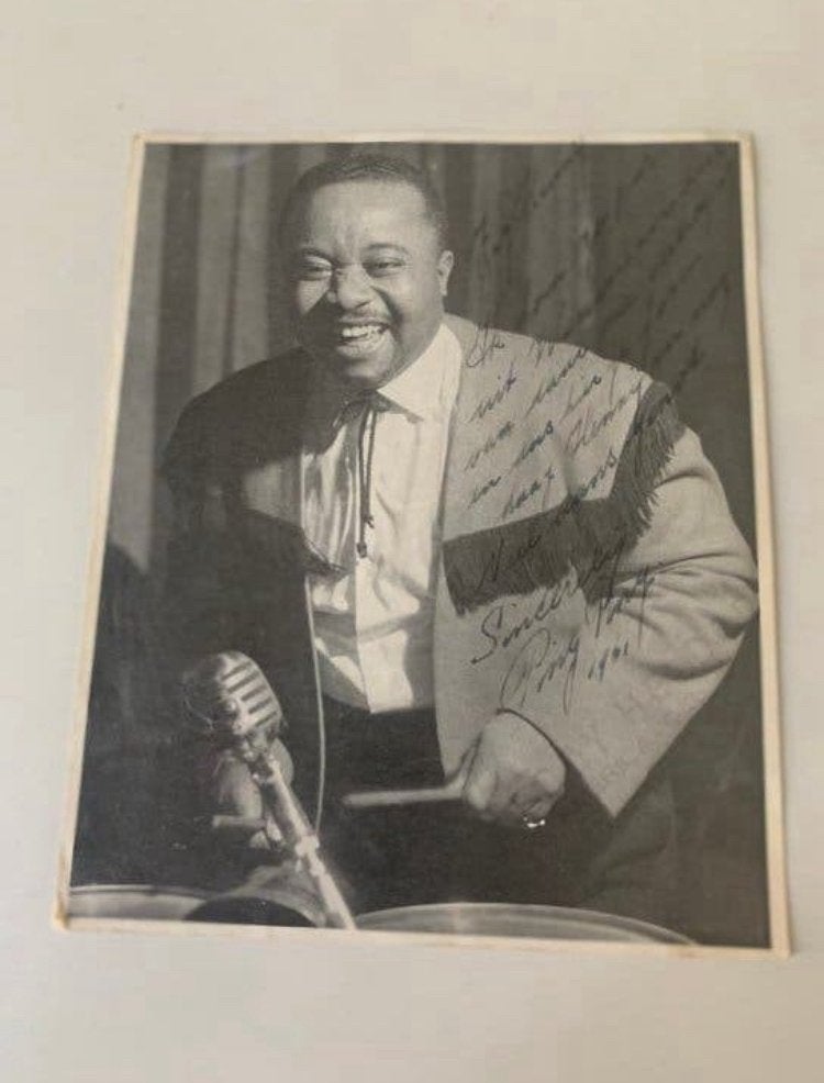 foto m. Handtekening PING PING zingt SUCU-SUCU, Verzamelen, Ophalen of Verzenden, Foto of Kaart