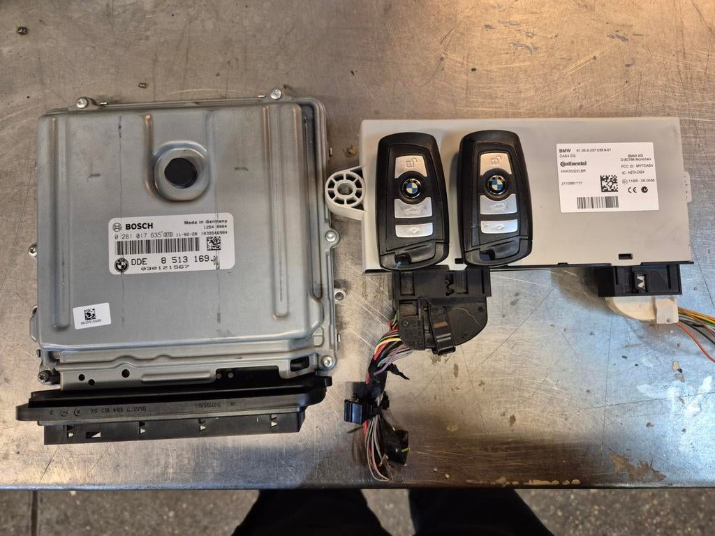 BMW F10 F11 535D N57 Startset ECU CAS Contactslot, Auto-onderdelen, Transmissie en Toebehoren, Ophalen of Verzenden, BMW