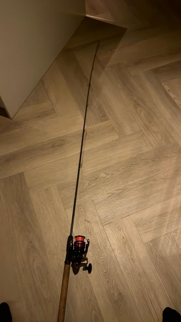 Snoek hengel, Ophalen of Verzenden, Zo goed als nieuw, Molen