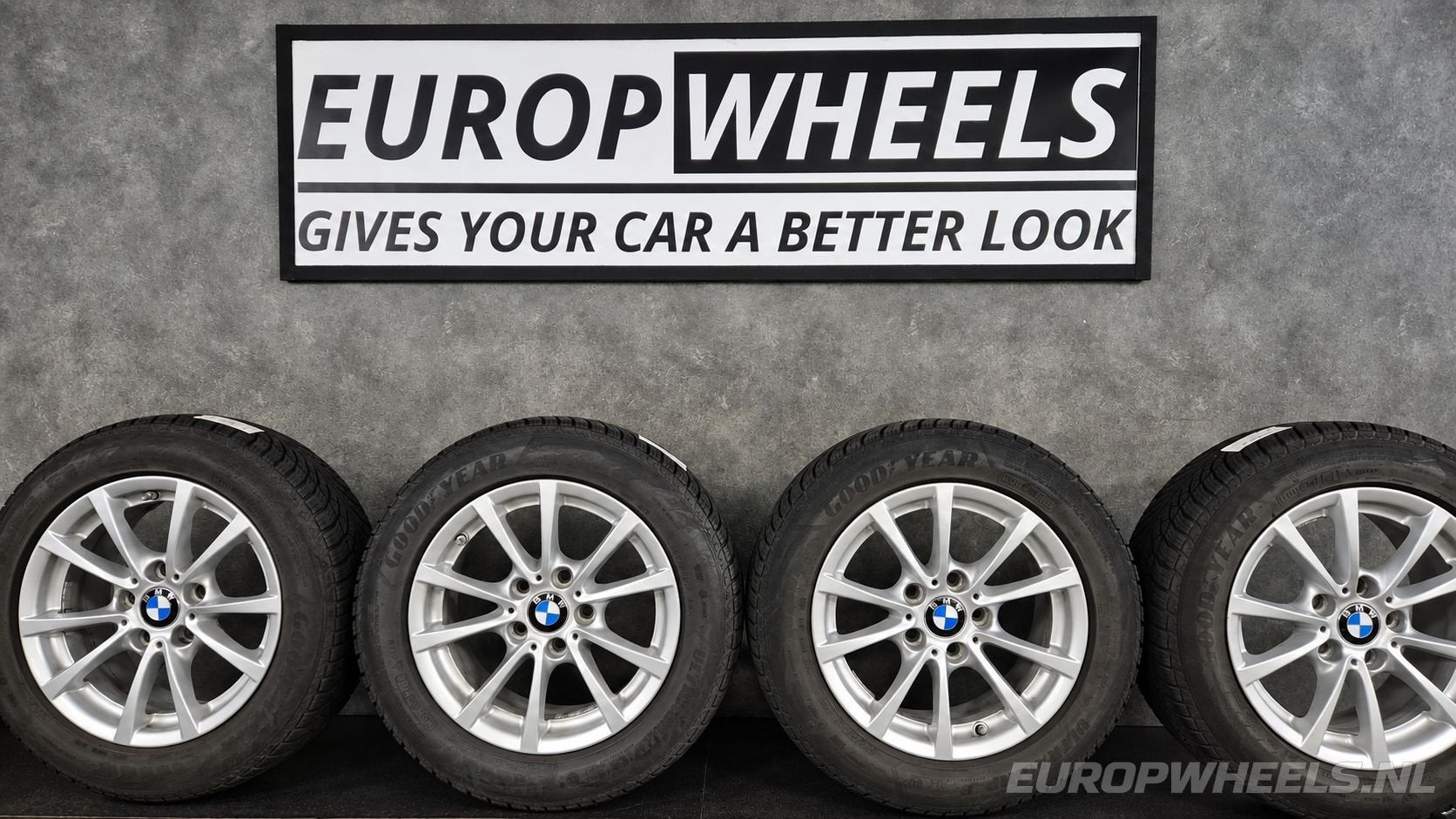 16 inch BMW F30 F31 F36 418d velgen winterbanden 390, Auto-onderdelen, Banden en Velgen, Gebruikt, -, Banden en Velgen, Zomerbanden