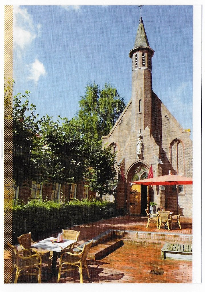 Appingedam Nicolaas Kerkje ongelopen Ansichtkaart ( B4868, Ophalen of Verzenden, 1980 tot heden, Gelopen, Noord-Brabant