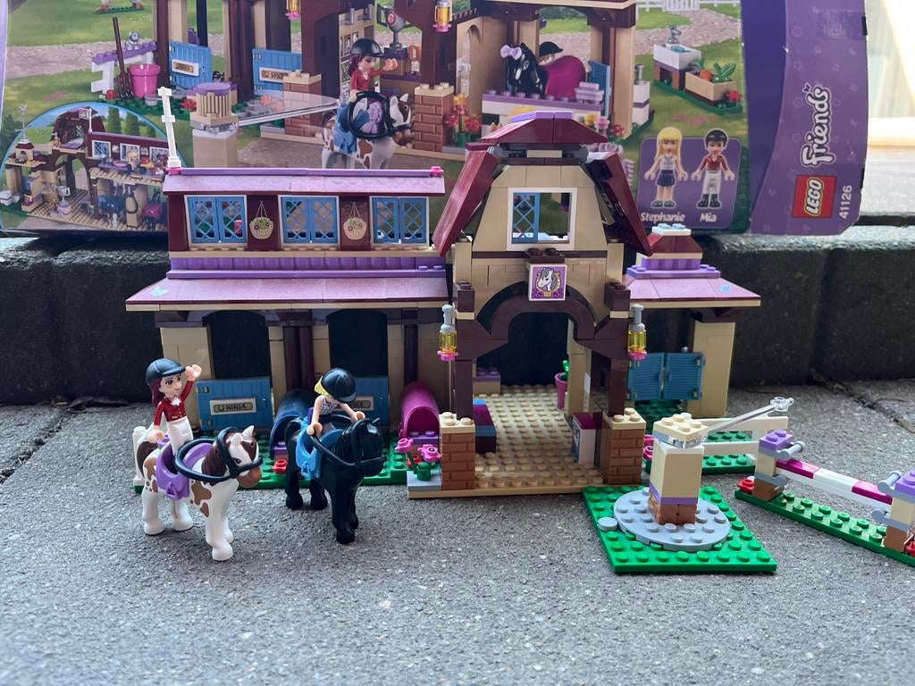 Lego friends manege, Ophalen, Compleet, Gebruikt, Lego