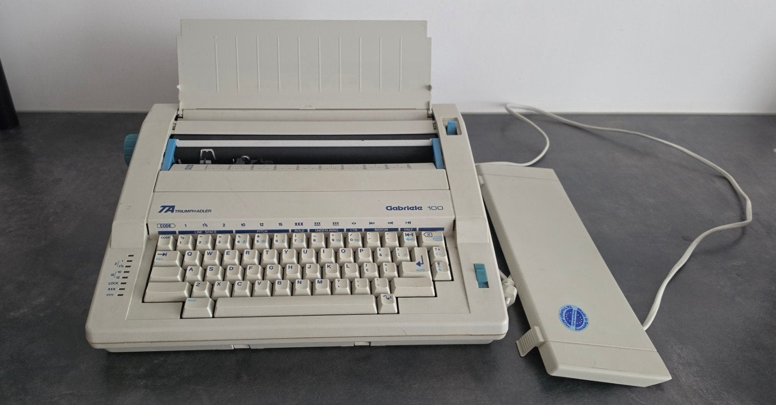 Elektronische typemachine, Ophalen of Verzenden
