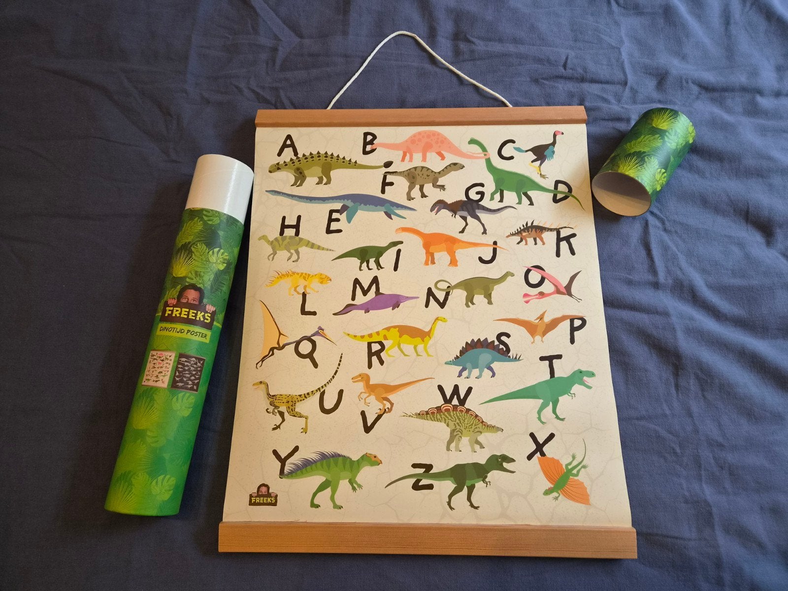 Freek Vonk Dinotijd Poster - Educatief en Decoratief, Wandhanger, Meerkleurig, Papier/karton, Ophalen of Verzenden