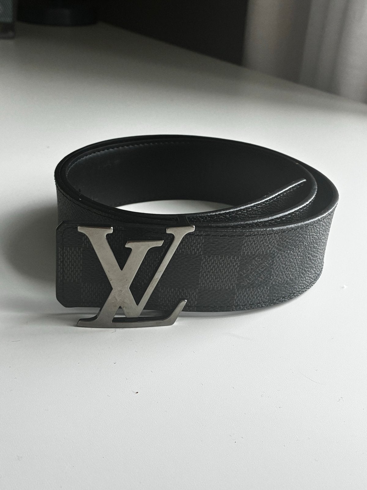 Louis Vuitton riem maat 80, Verzenden, Zwart, Minder dan 95 cm, Zo goed als nieuw