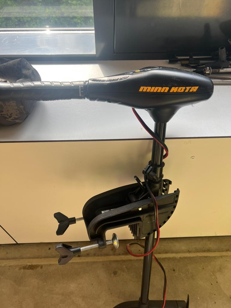 Minn Kota Endura C2 30 Lbs Elektrische Buitenboordmotor, Watersport en Boten, Ophalen of Verzenden, Gebruikt, Motor en Techniek