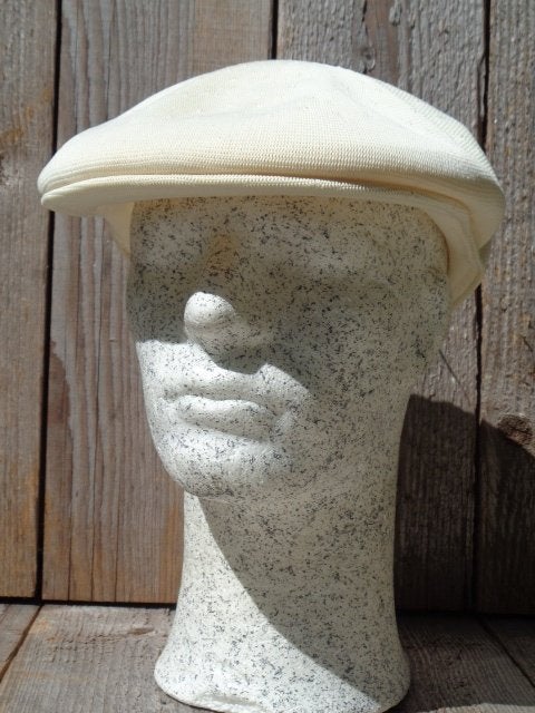 Crème kleurige pet  model Tropic 504 van Kangol maat XL, 60 cm (XL, 7½ inch) of meer, Haven 49, Verzenden, Geasluis@planet.nl