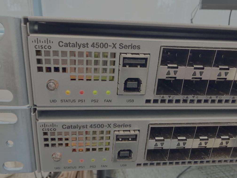 Cisco Catalyst 4500x, Computers en Software, Netwerk switches, Ophalen, Zo goed als nieuw