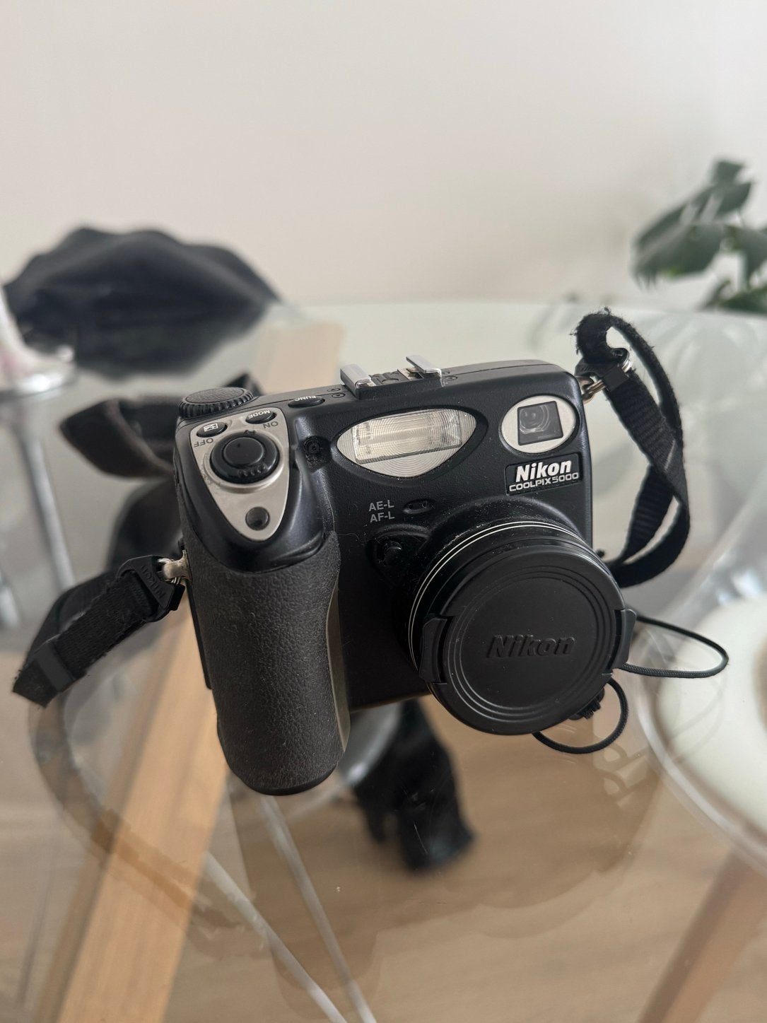Nikon Coolpix 5000 Digitale Compactcamera - Werking Onbekend, Kantelbaar/draaibaar scherm, Ophalen of Verzenden, Compactcamera