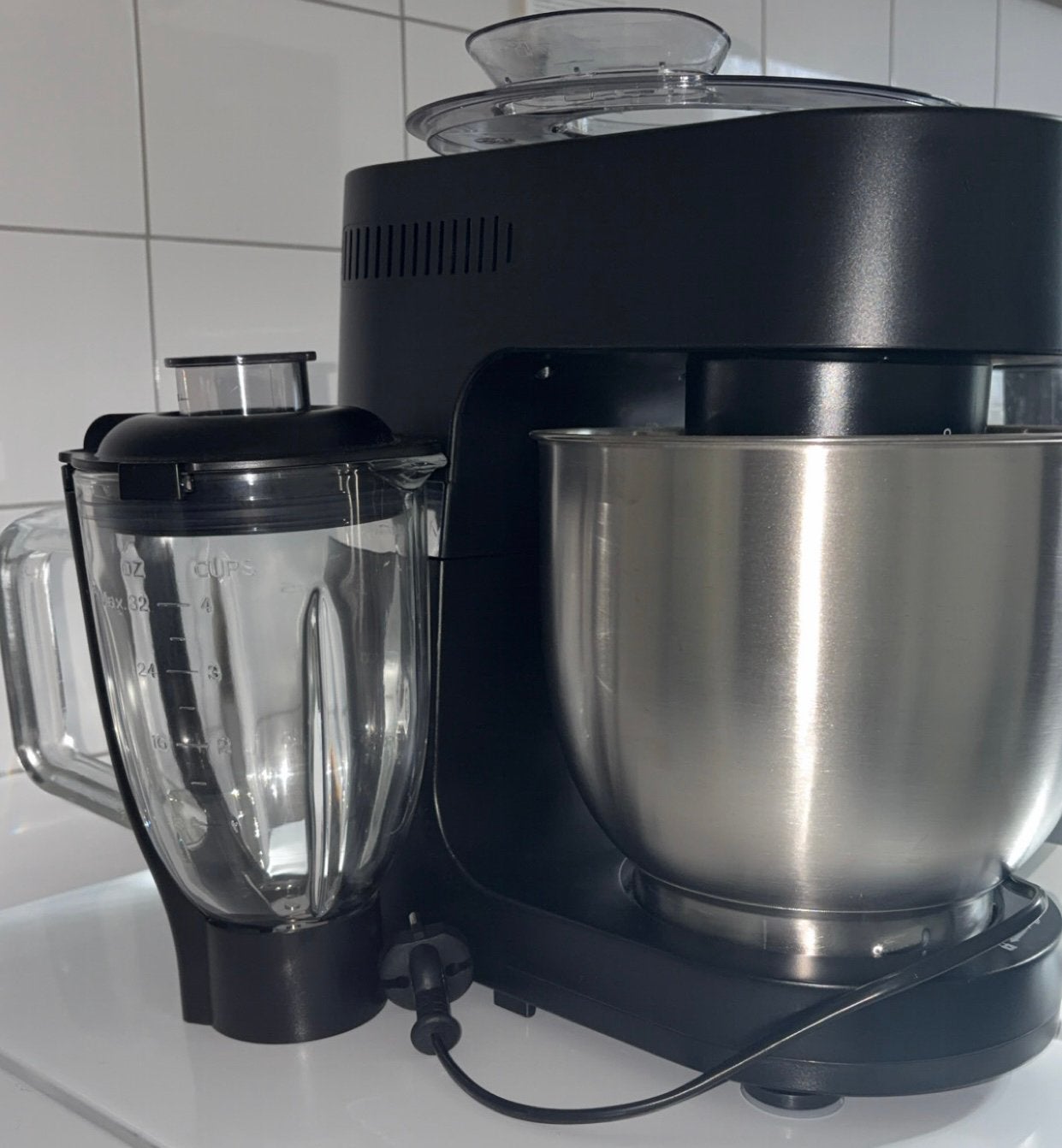SILVERCREST Keukenmachine »KM 900 A1, Witgoed en Apparatuur, 4 liter of meer, Ophalen, Zo goed als nieuw, 3 snelheden of meer