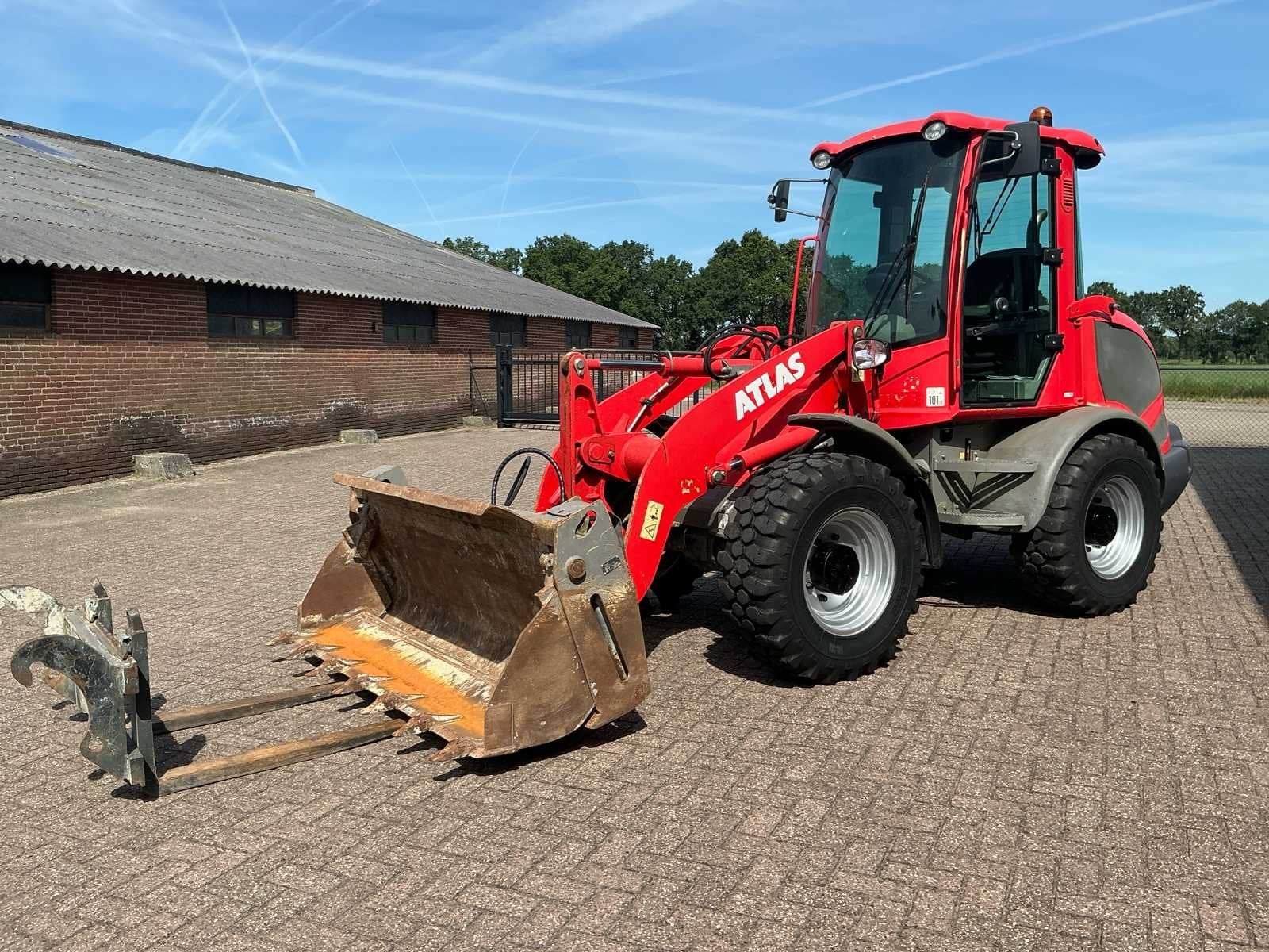 2017 Atlas AR65e Shovel, Wiellader of Shovel
