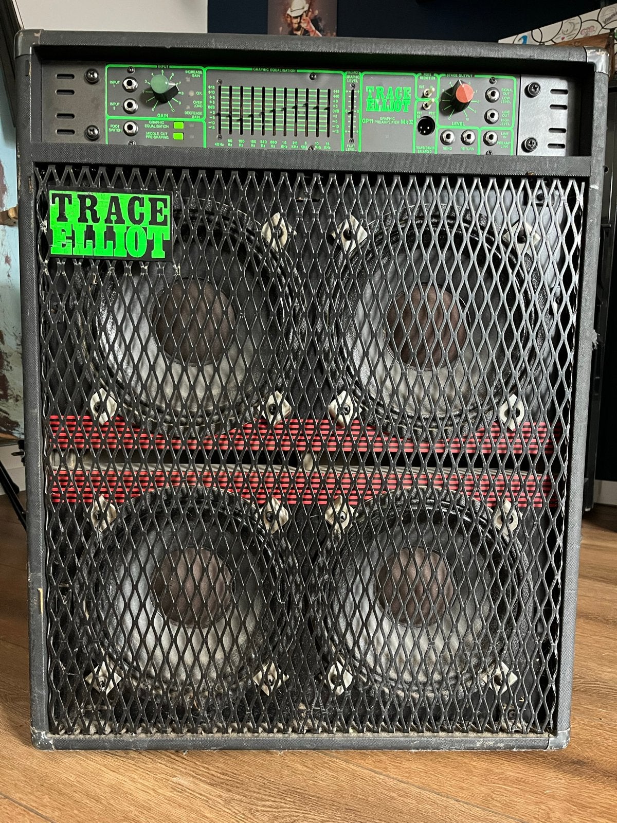 Trace Elliot 1110 Basversterker Combo, Muziek en Instrumenten, Ophalen, Gebruikt, Basgitaar, 100 watt of meer