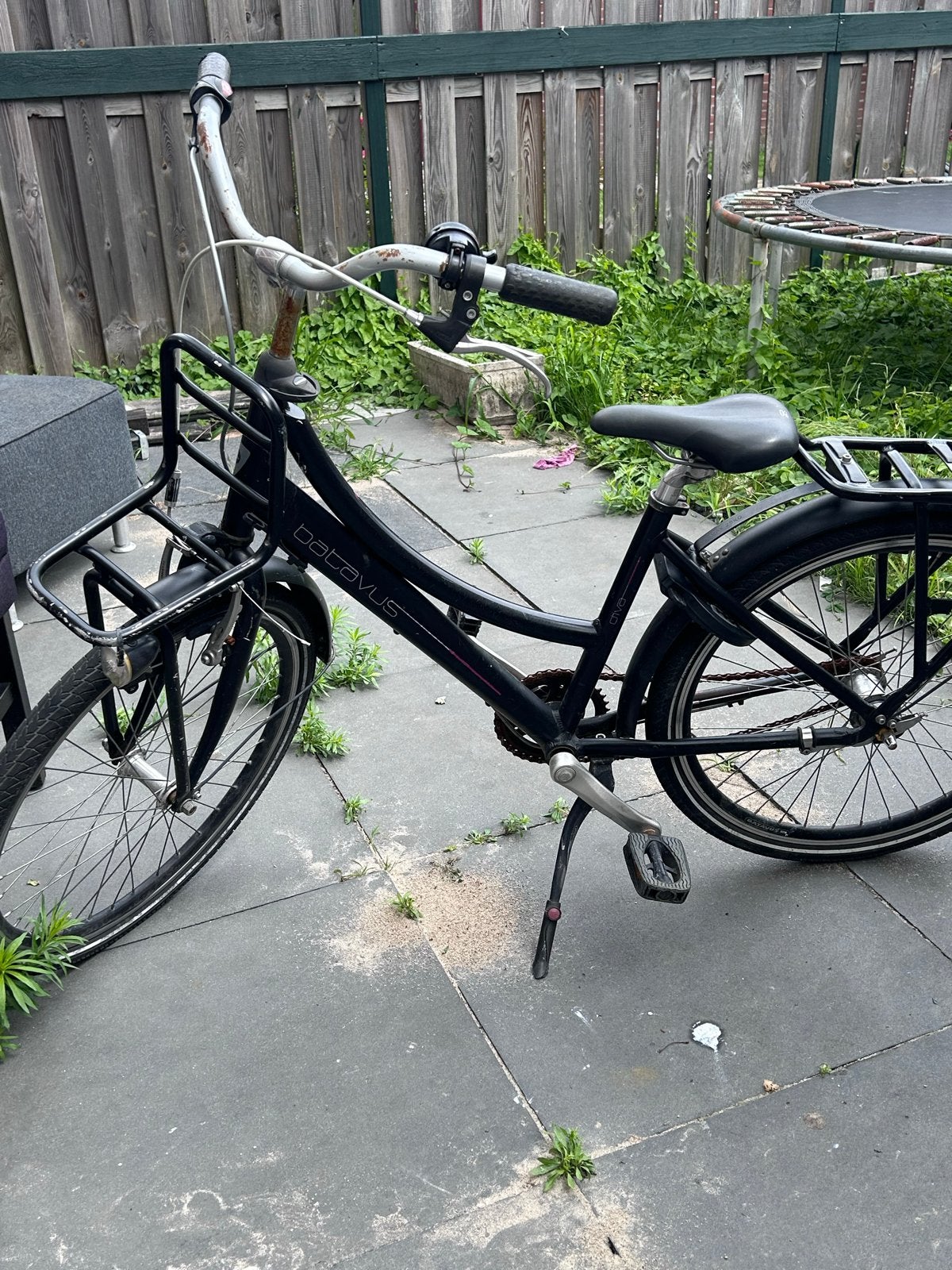 Batavus meisjesfiets / schoolfiets – €50, Fietsen en Brommers, Terugtraprem, Gebruikt, Handrem, Ophalen