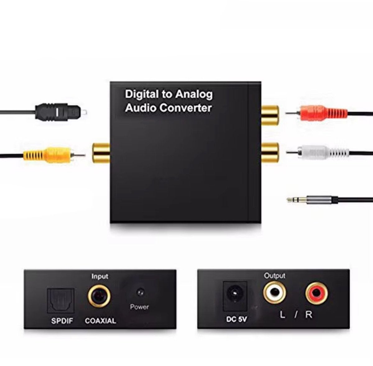 Digitale naar Analoge Audio Converter (DAC), Ophalen of Verzenden