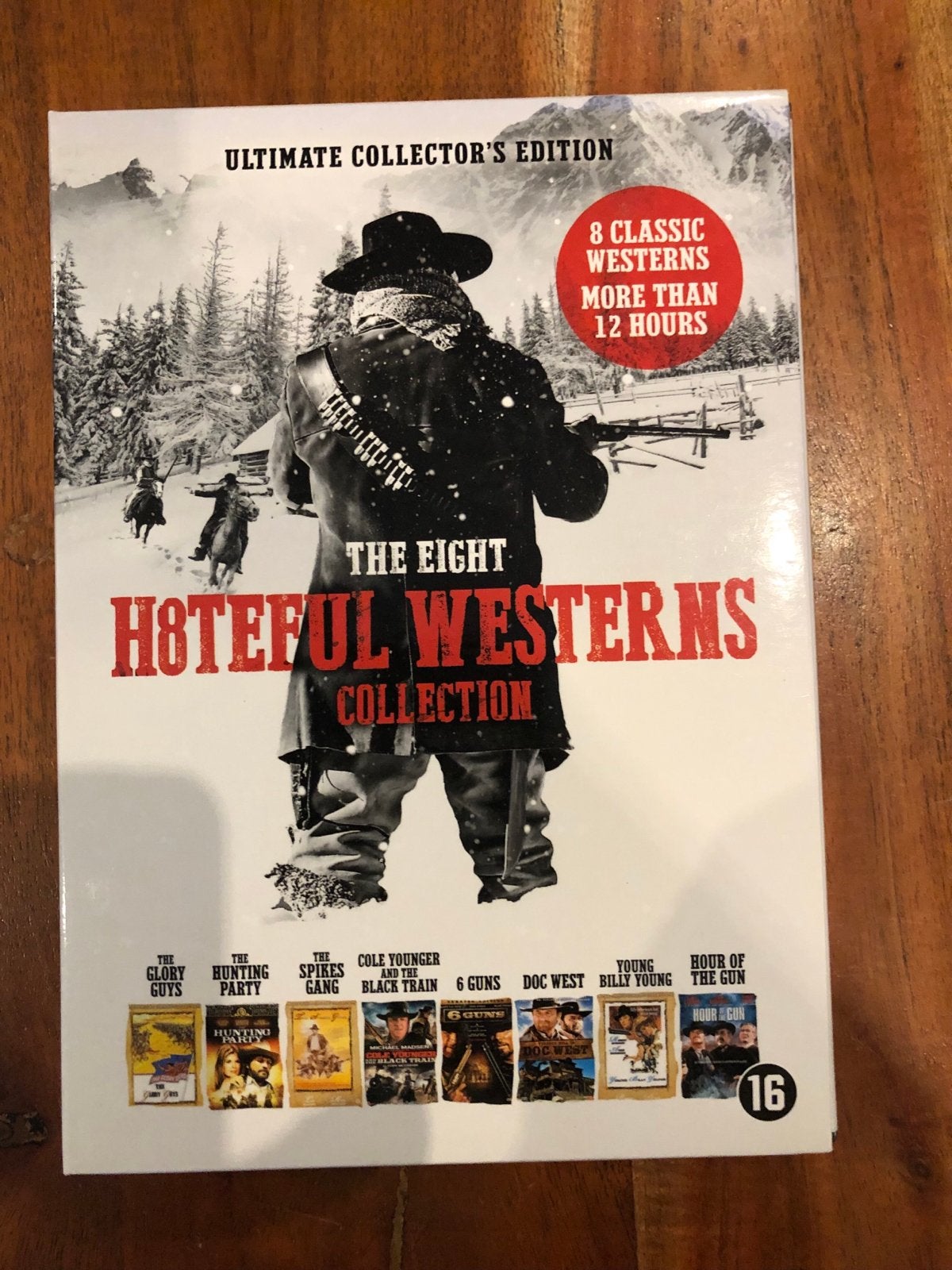 The Eight Hateful Westerns Collection DVD - 8 Klassieke West, Engels, Vanaf 16 jaar, Nederlands, Ophalen of Verzenden